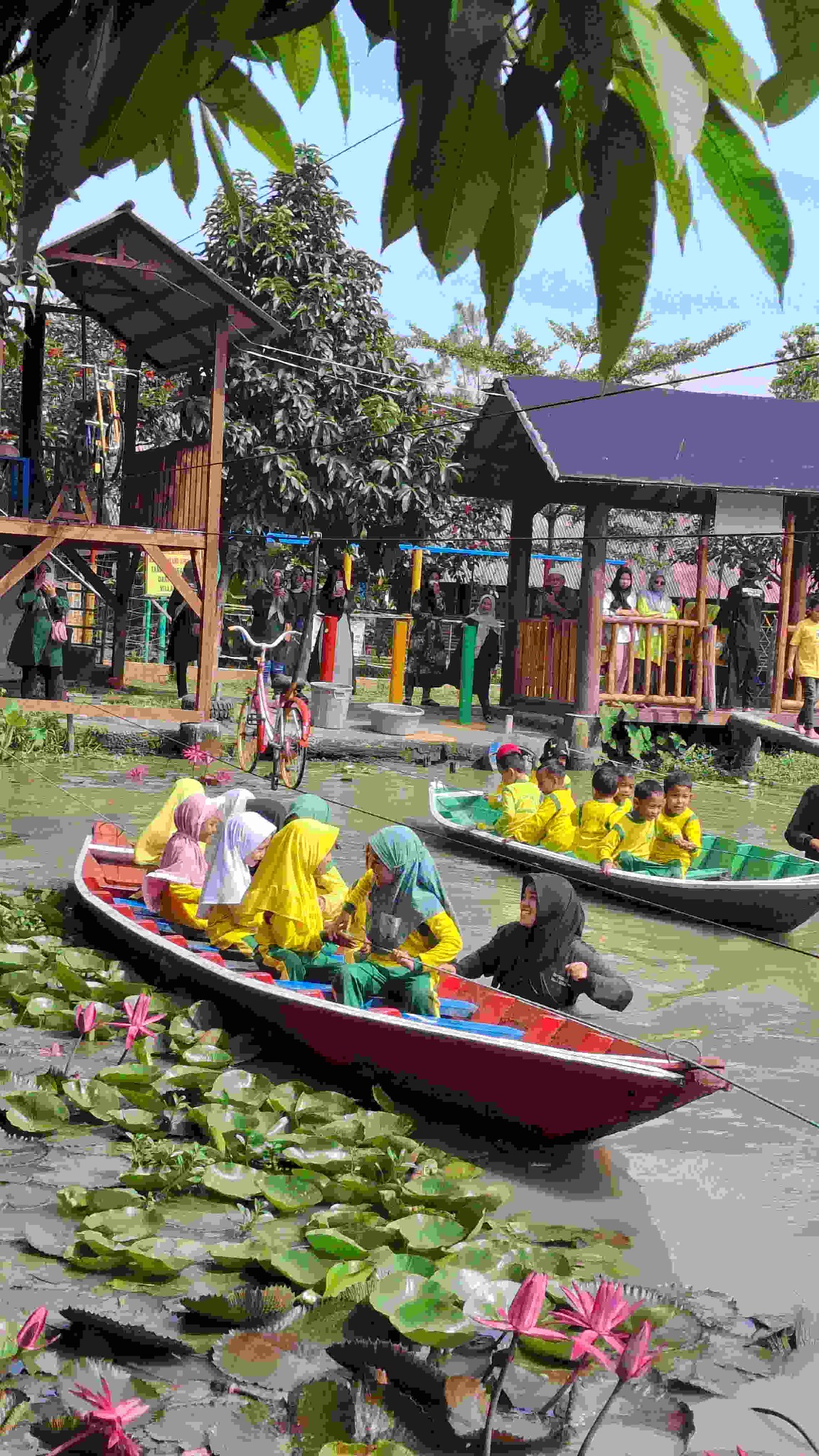 Suasana area wisata Villa Kancil
